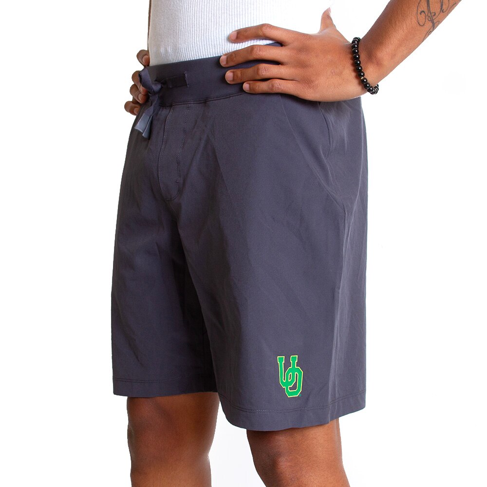 Interlocking UO, Ivy Citizens, Grey, Shorts, Polyester Blend, Men, Core Poly, String Waist, Heat Press, 700815